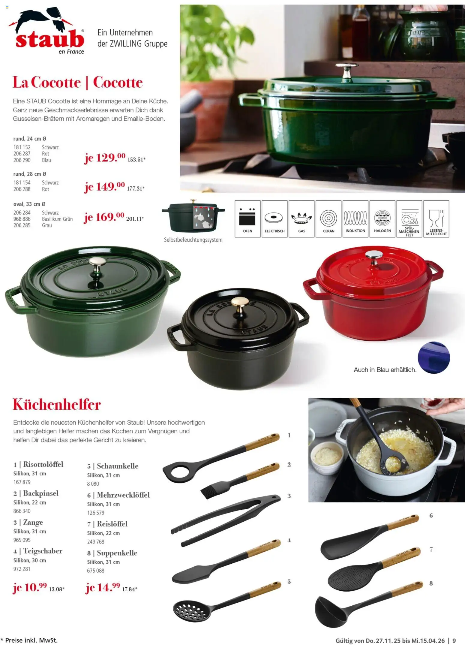 Selgros Kochen & Servieren – gültig ab 27.11.2025 | Seite: 9 | Produkte: Ofen
