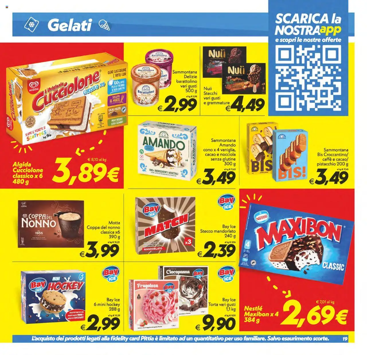 Volantino SuperConveniente del 23.09.2025 | Pagina: 19 | Prodotti: Caffè, Mandorle, Torta, Cacao