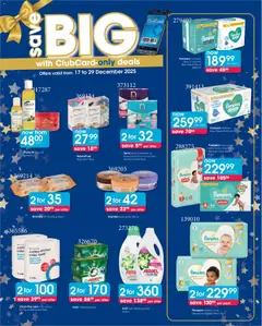 Clicks specials catalogue – valid from 17.12.2025 | Page: 5 | Products: Tissue oil, Oil, Paper, Nappies