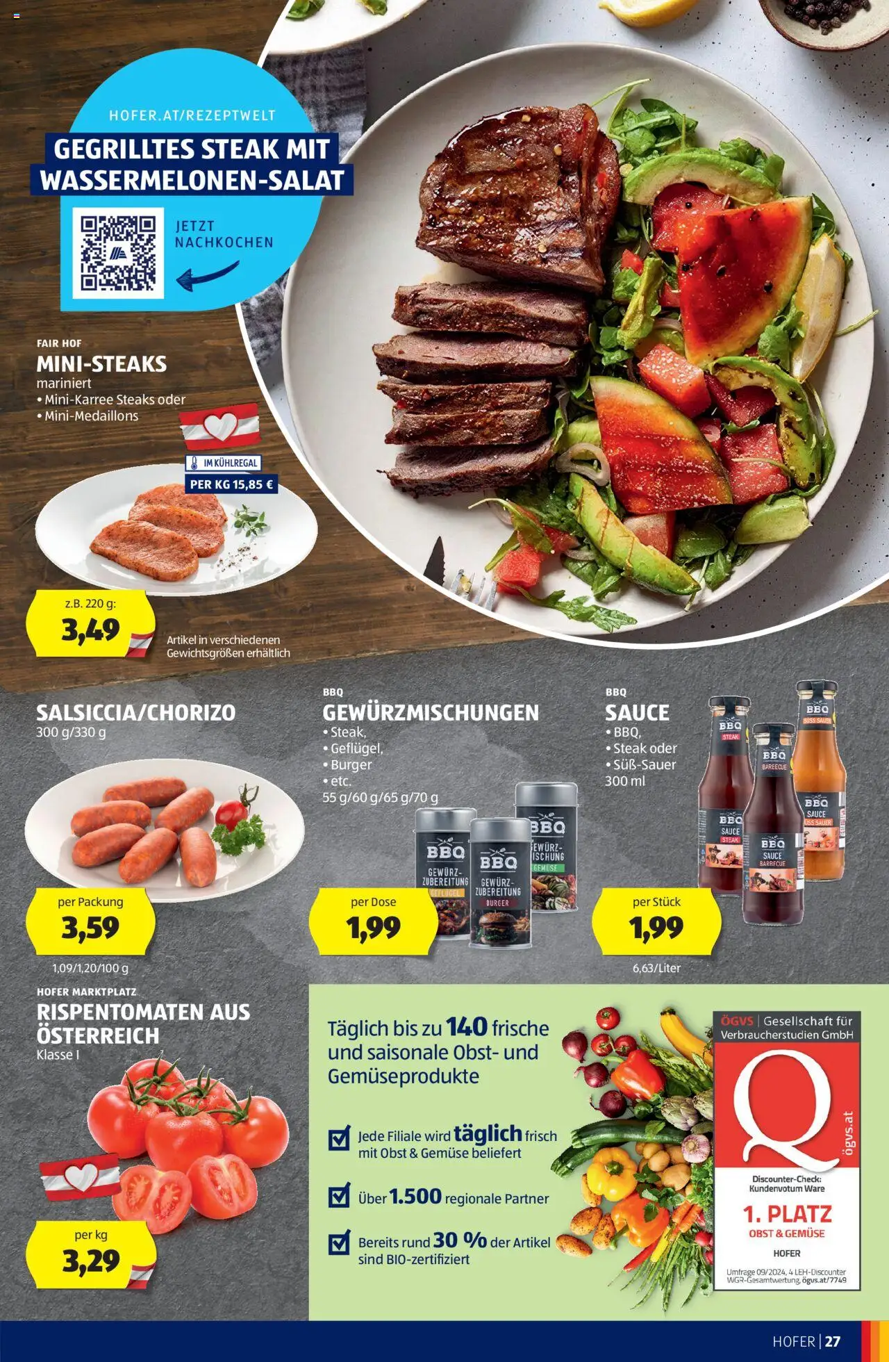 Hofer Frühjahr-/Sommerkatalog gültig ab 30.04.2025 | Seite: 27