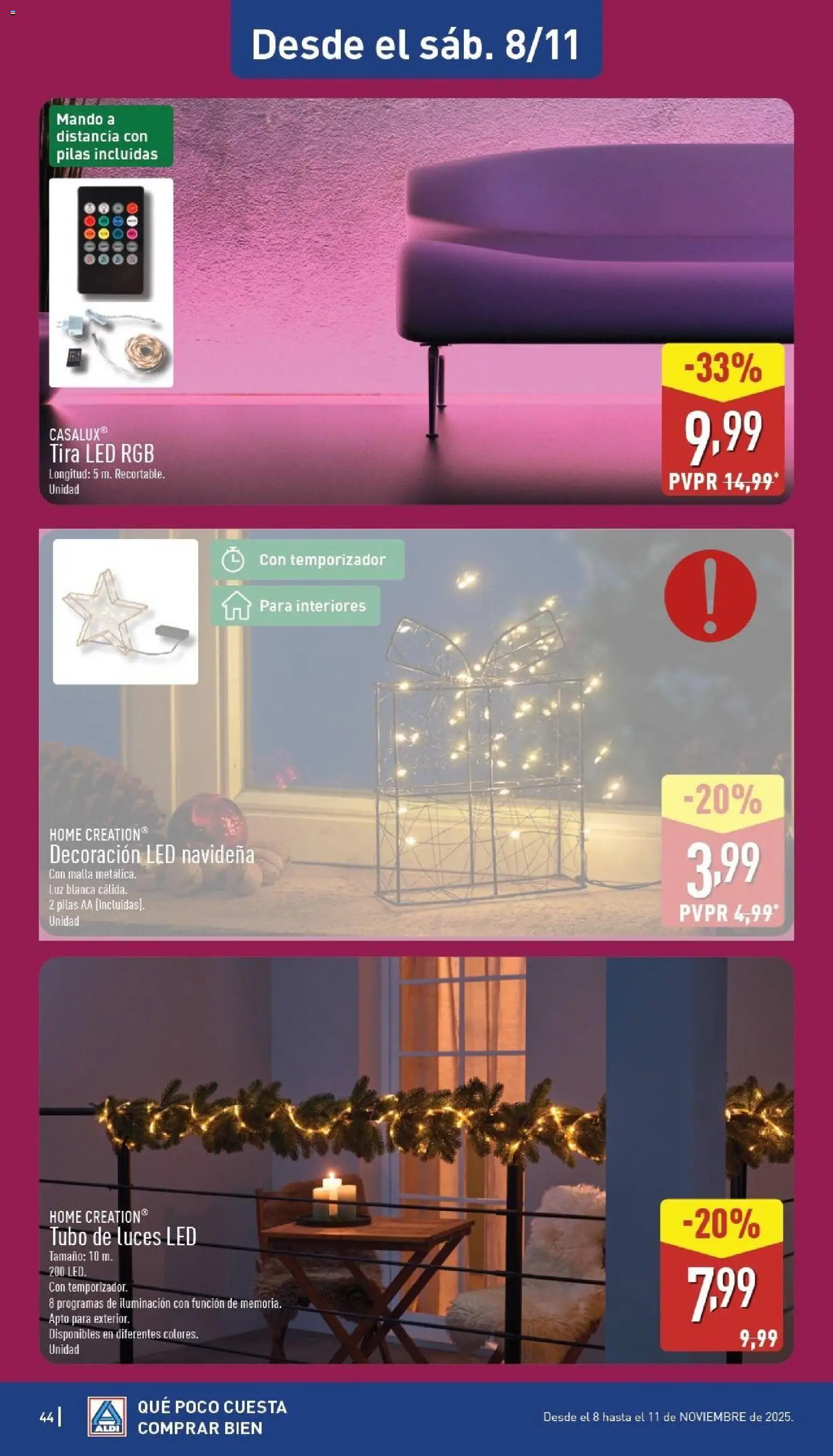 Aldi folleto Península │ válido desde el 03.11.2025 | Página: 44 | Productos: Κοσμήματα, Galette de chaise
