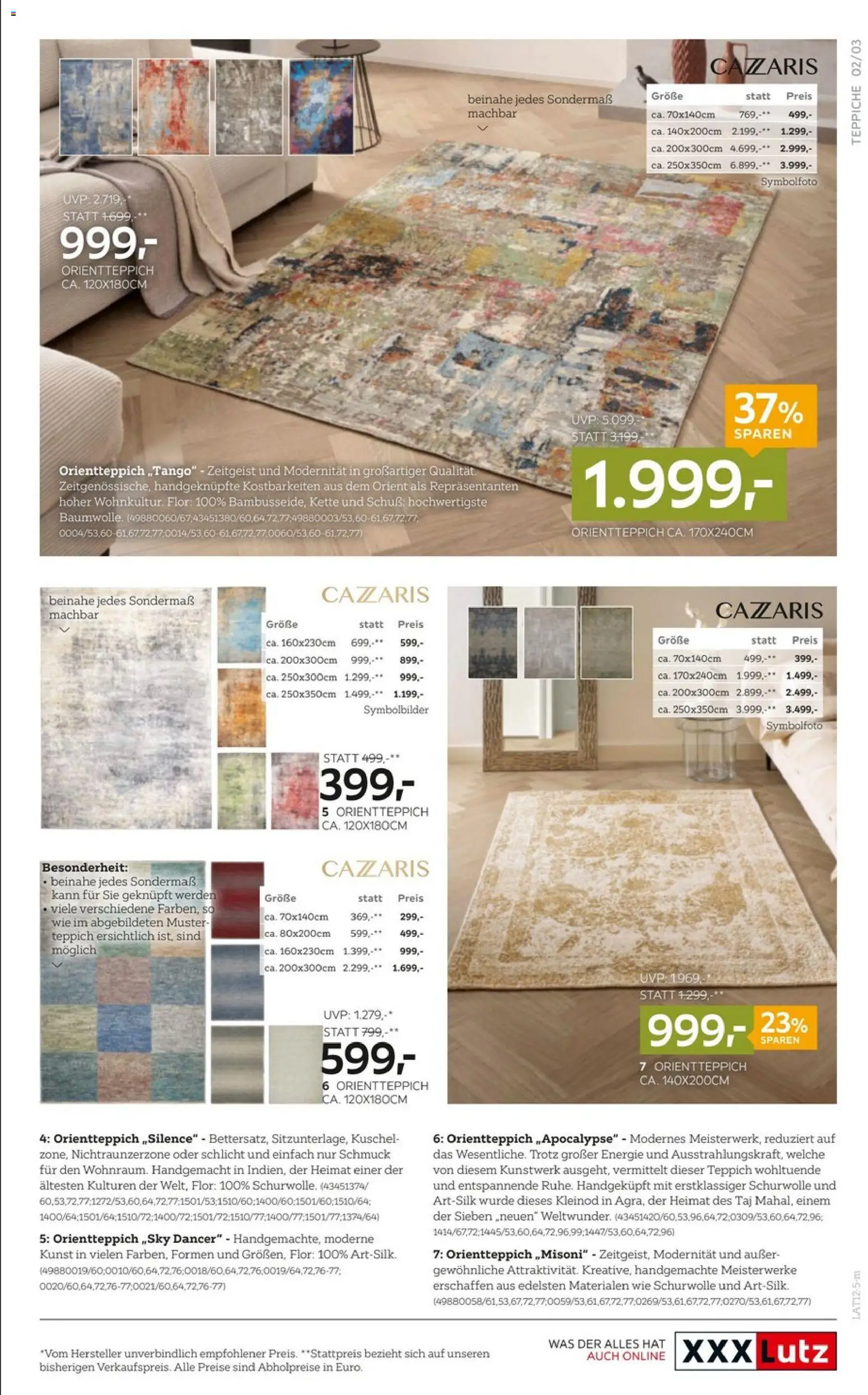 XXXLutz Orient - Teppiche gültig ab 02.12.2025 | Seite: 3 | Produkte: Teppich