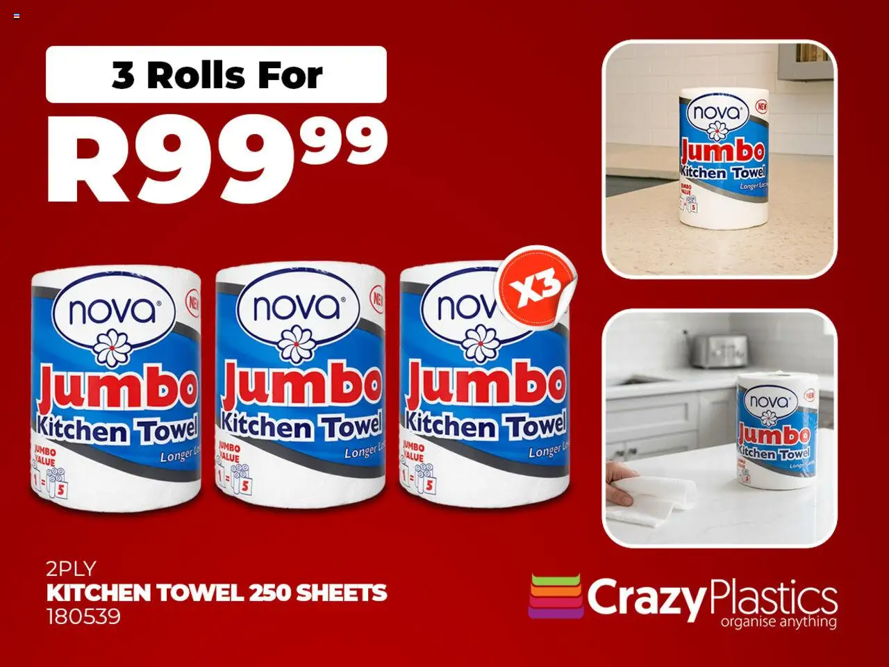 New Crazy Plastics catalogue – valid from 20.10.2025 | Page: 1 | Products: Towel