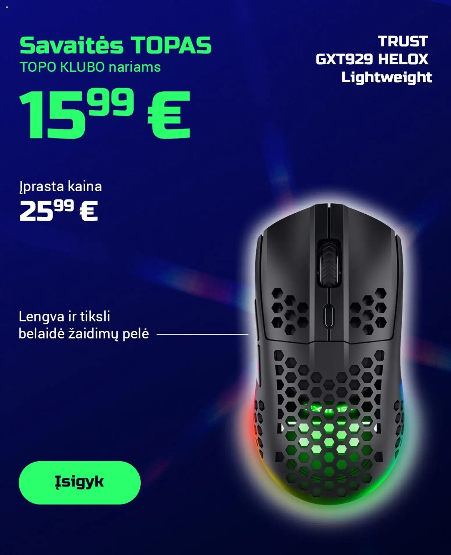 TOPOcentras akcijos nuo 20.01.2026 | Puslapis: 5 | Prekių: Pelė