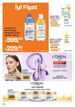 12.03.2026 tarihinden itibaren geçerli olan Migros kataloğu önizlemesi | Sayfa: 100 | Ürünler: Krem, Makyaj