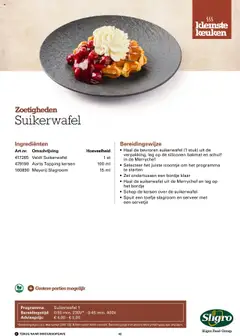 Sligro - Kleinste keuken 2025 - Voorbeeld van een folder van Sligro, geldig van 08.10.2025 | Pagina: 42 | Producten: Slagroom, Kersen, Schep, Kan