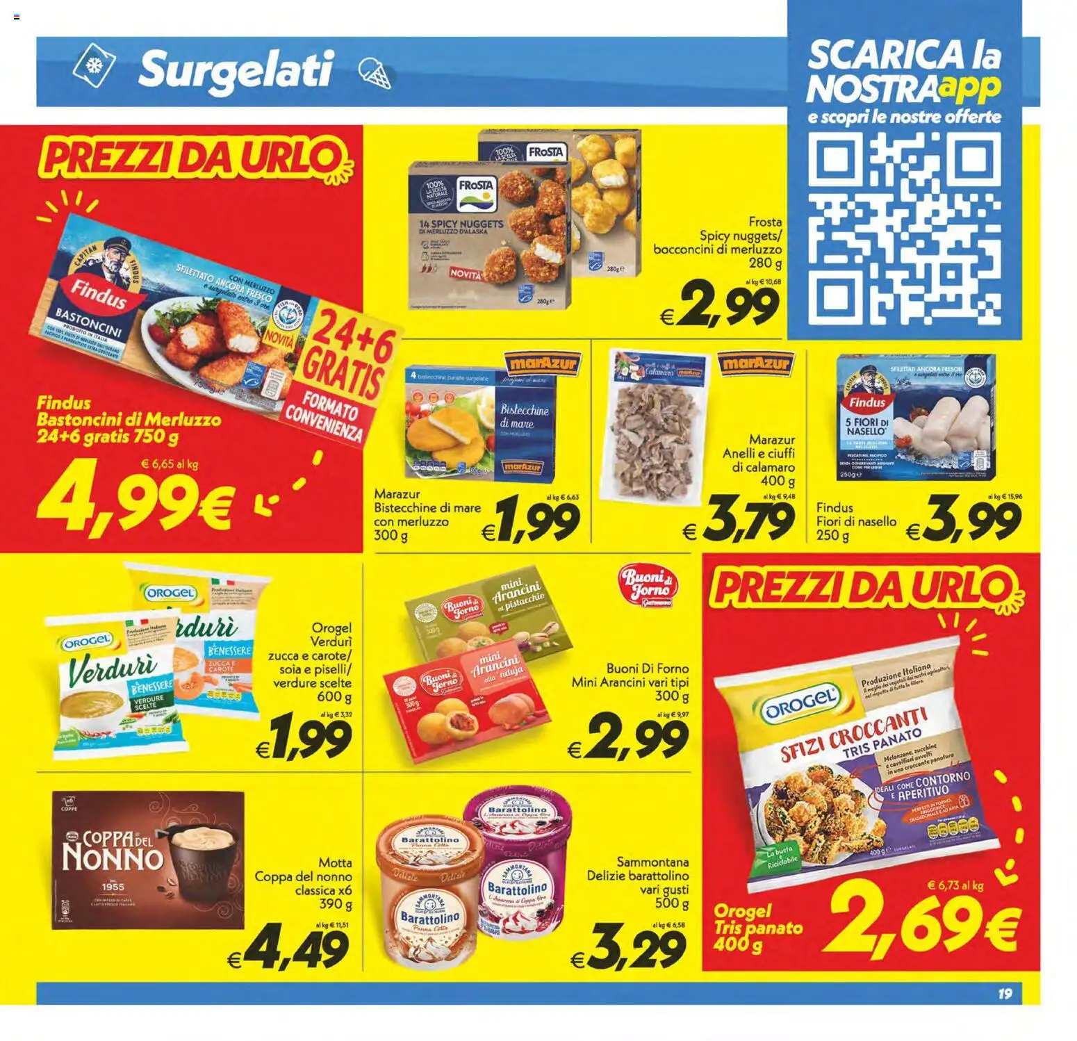 Volantino SuperConveniente del 04.11.2025 | Pagina: 19 | Prodotti: Panna, Verdure, Zucca, Forno