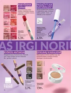 AVON leidinys galioja nuo 01.03.2026 | Puslapis: 76 | Prekių: Makiažas, Tušas