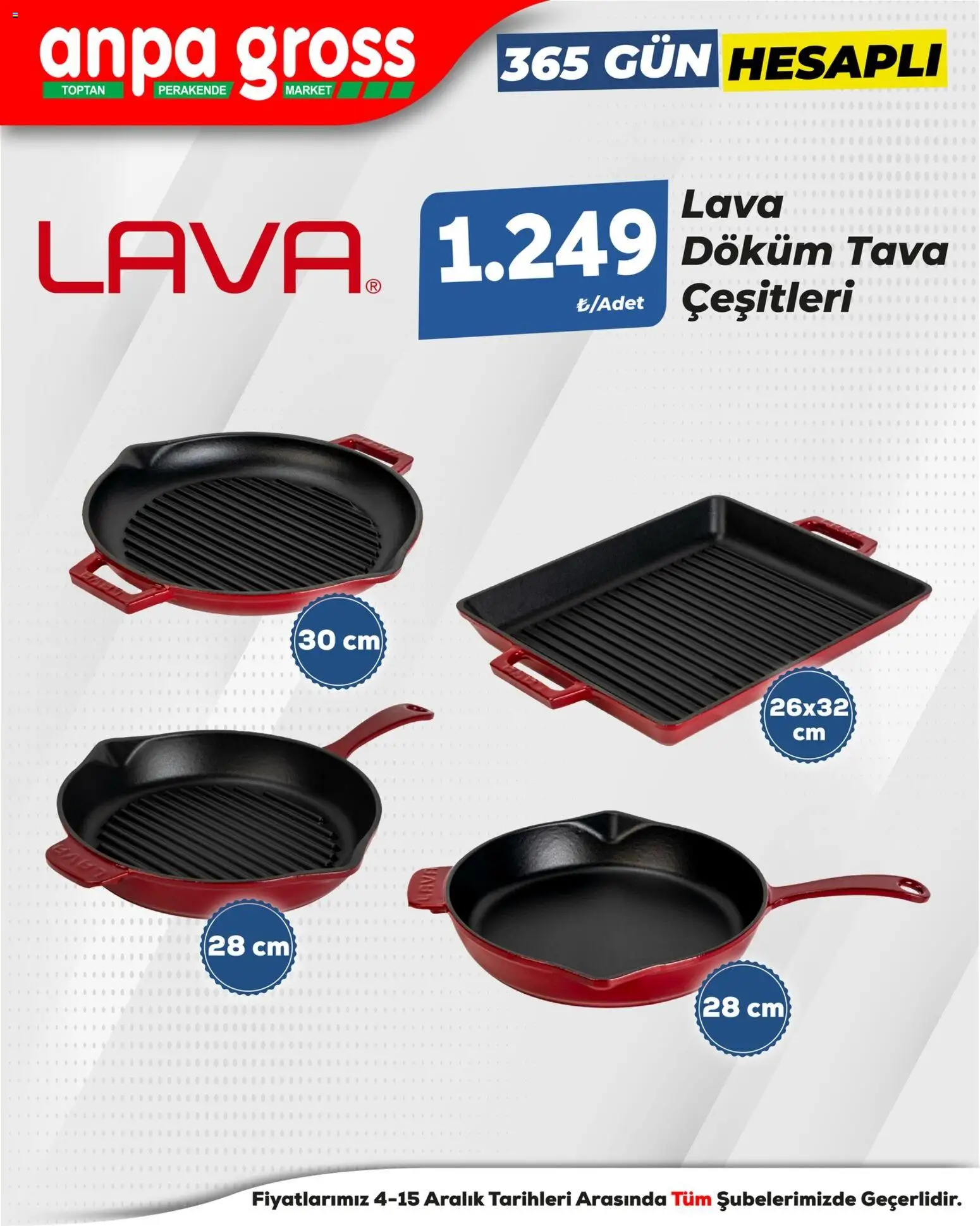 Anpa Gross İndirim - 04.12.2025 tarihinden itibaren geçerlidir | Sayfa: 1