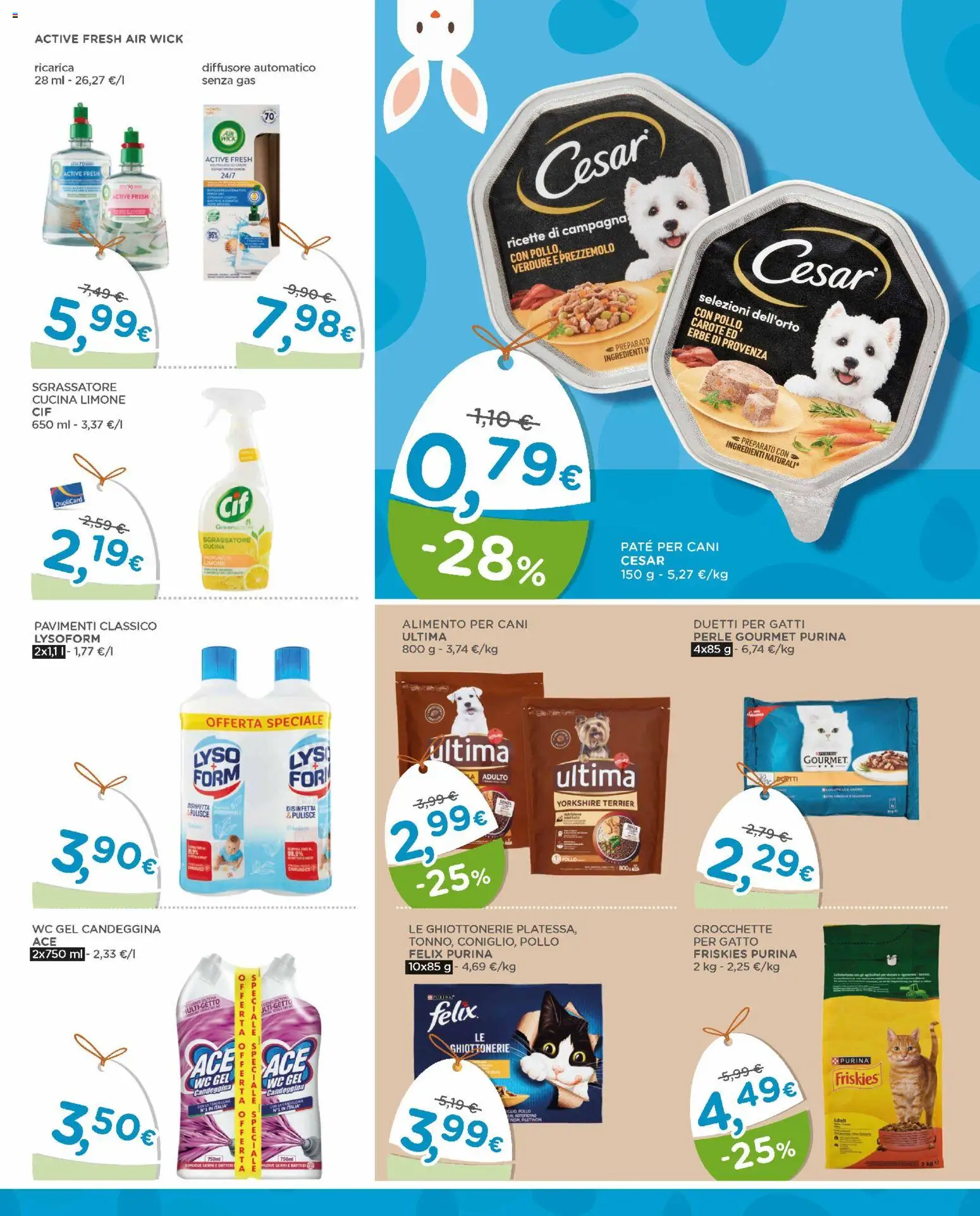 Volantino Poli del 25.03.2026 | Pagina: 39 | Prodotti: Paté, Sgrassatore, Crocchette, Prezzemolo