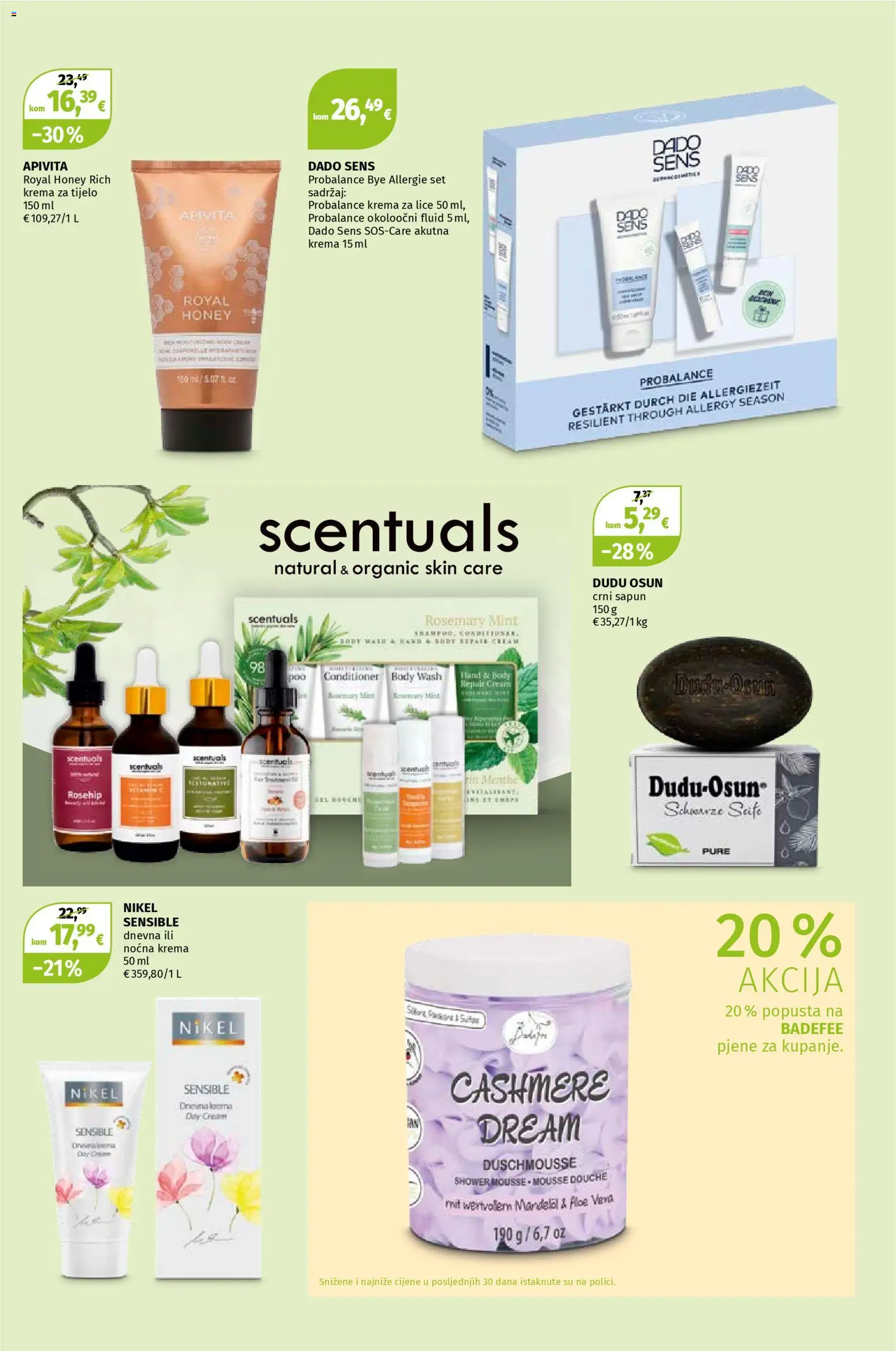 Müller katalog | vrijedi od 23.03.2026 | Stranica: 5 | Proizvodi: Krema za lice, Krema za tijelo, Sapun, Krema