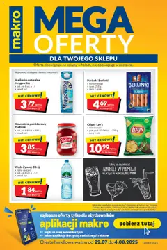 Pogląd oferty "Makro Gazetka - Mega oferty dla Twojego Sklepu" - ważna od 22.07.2025