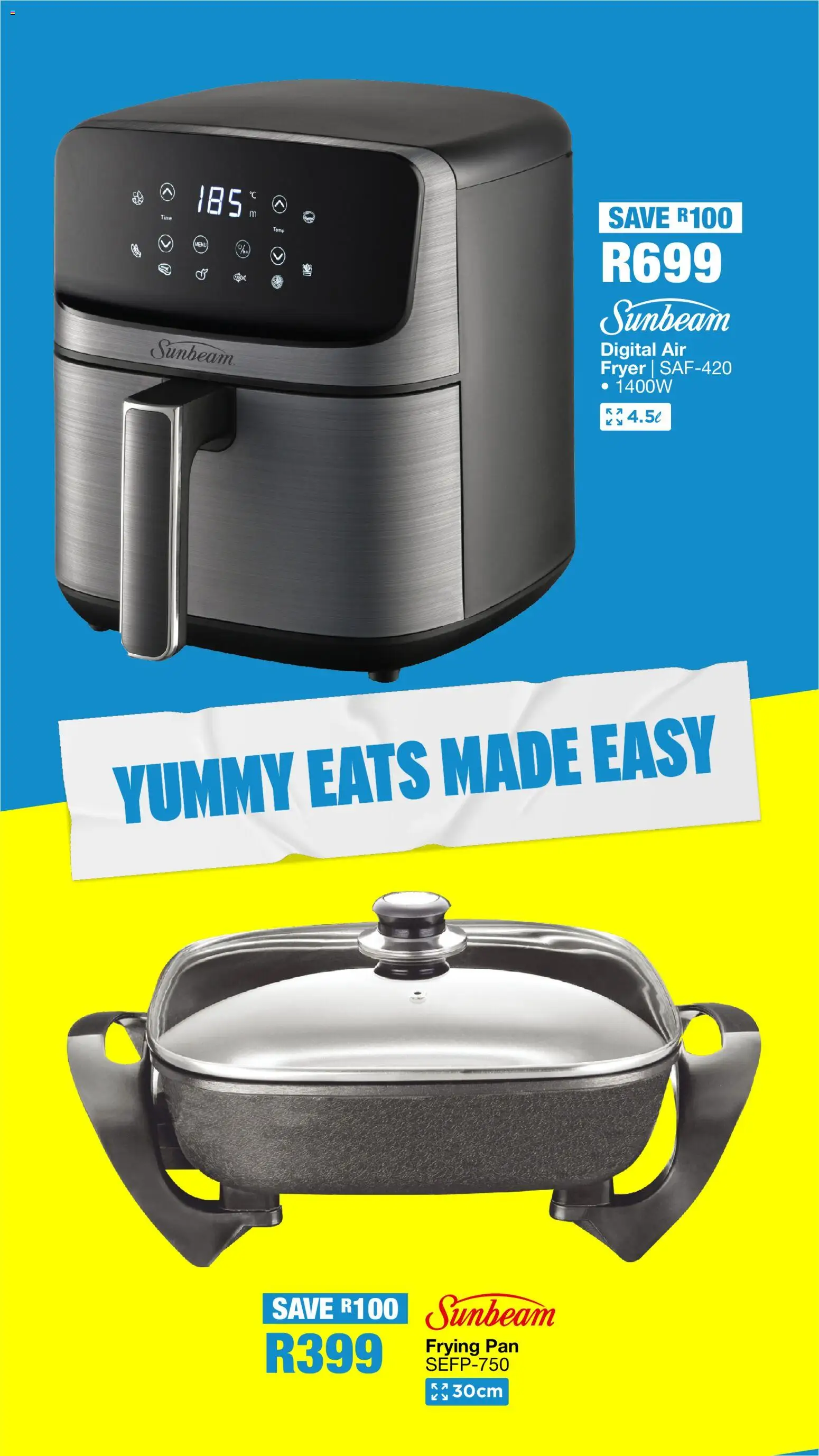 New OK Furniture catalogue – valid from 05.01.2026 | Page: 8 | Products: Fryer, Air fryer