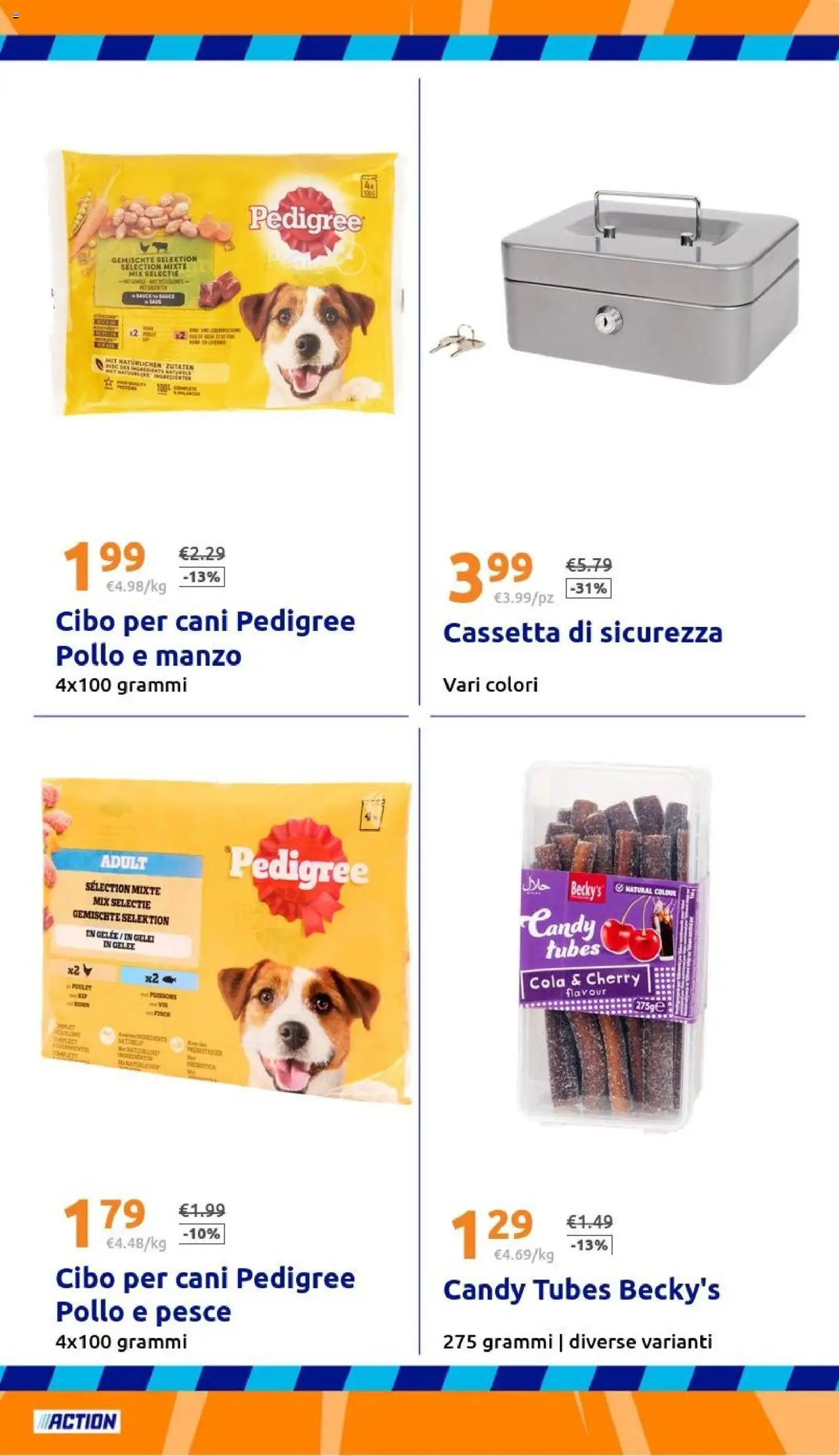 Volantino Action del 01.10.2025 | Pagina: 25 | Prodotti: Pollo, Pesce, Manzo