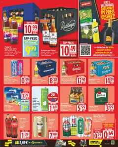 Edeka Prospekt 	 - gültig ab dem 07.07.2025 | Seite: 13 | Produkte: Top, Bionade, Benediktiner hell, Veltins