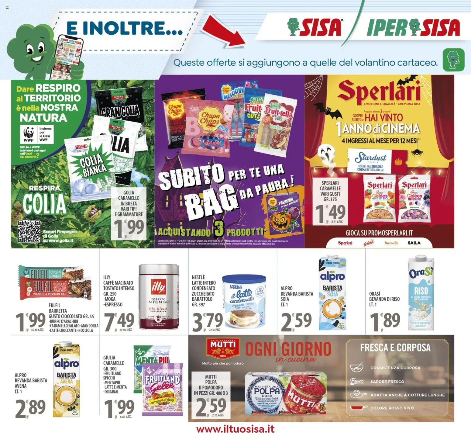 Volantino SISA del 24.10.2025 | Pagina: 19 | Prodotti: Cioccolato, Tè, Latte, Menta