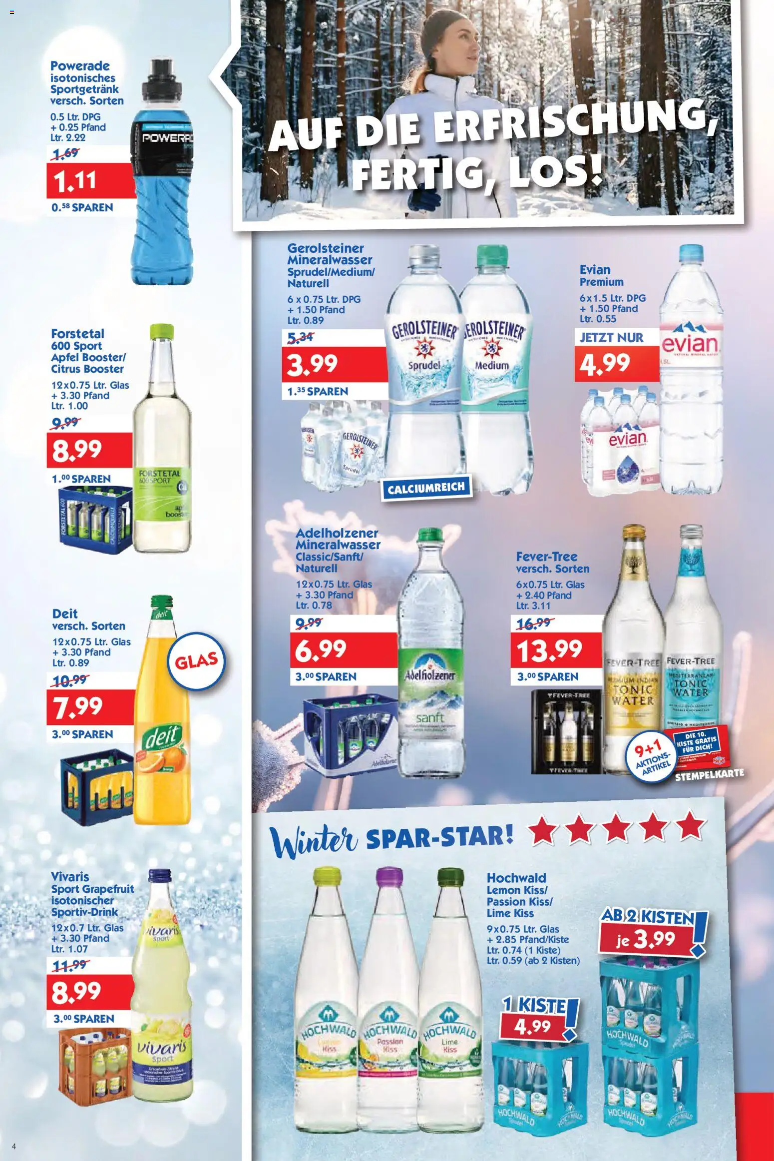 HOL’AB! Prospekt 	 – gültig ab 26.01.2026 | Seite: 4 | Produkte: Adelholzener, Äpfel, Mineralwasser, Grapefruit