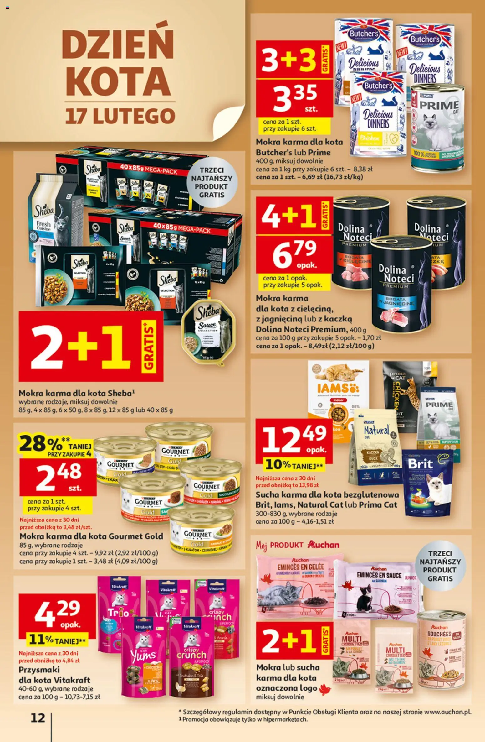 Auchan Gazetka - 30 Lat Hipermarket od 12.02.2026 | Strona: 12