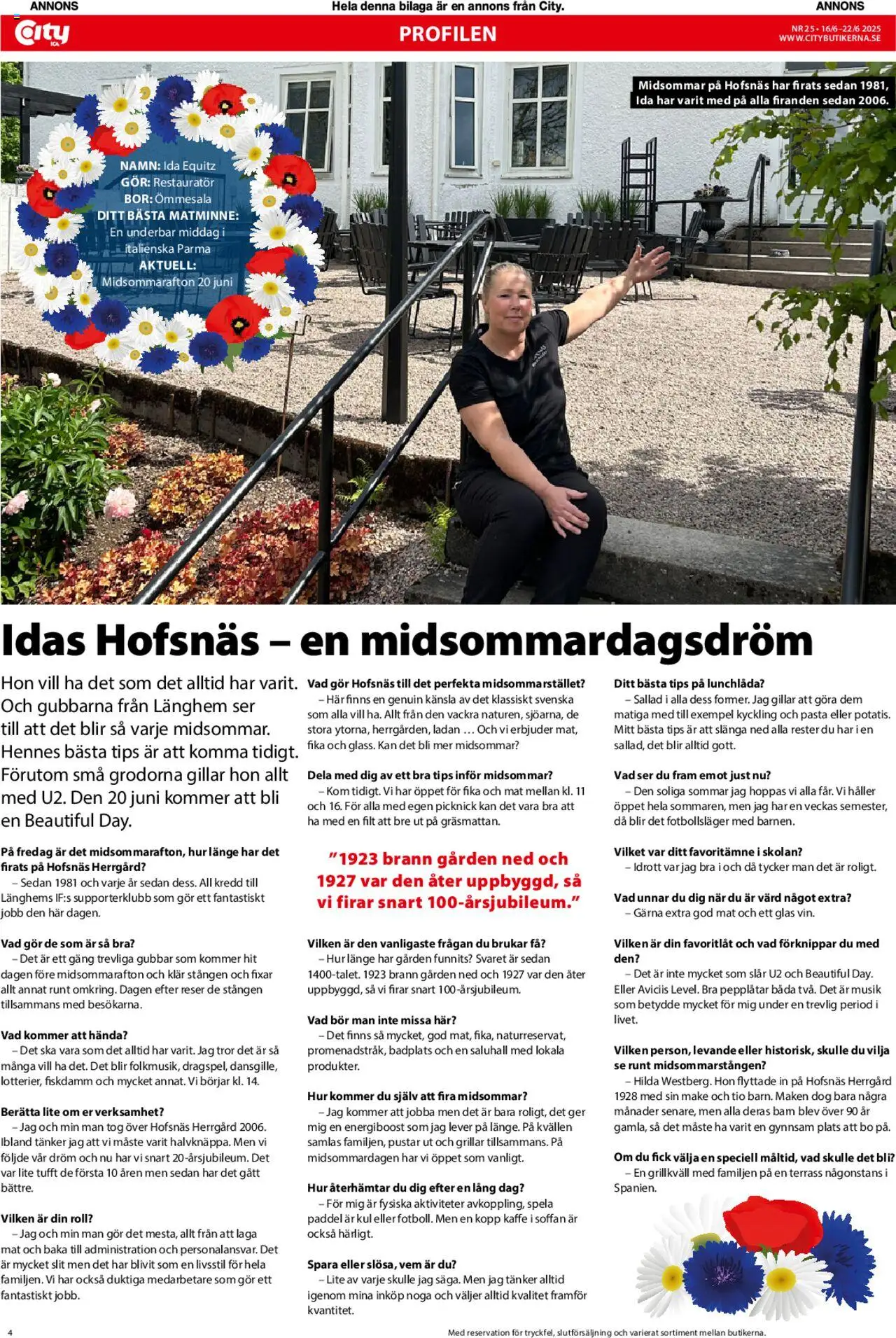 ICA Kvantum reklamblad aktuell från 16.06.2025 | Sida: 4 | Produkter: Filt, Kaffe, Pasta, Sallad