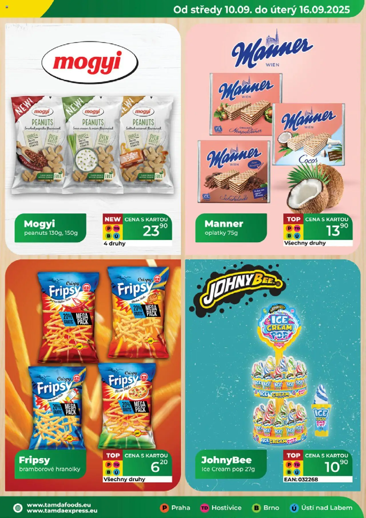 Tamda Foods leták od 10.09.2025 | Strana: 7 | Produkty: Hranolky, Bramborové hranolky, Oplatky