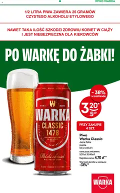 Żabka Gazetka od 10.09.2025 | Strona: 23 | Produkty: Warka, Piwo Warka, Piwo