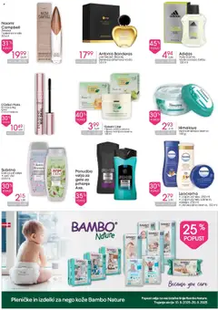 Novi Tuš drogerija katalog ponudbe – veljaven od 10.09.2025 | Stran: 2 | Izdelki: Gel za prhanje, Maskara, Krema, Toaletna voda
