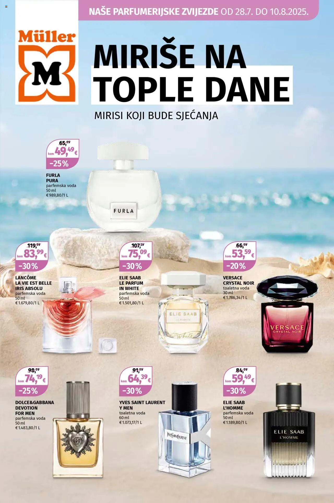 Müller katalog | vrijedi od 28.07.2025 | Stranica: 1 | Proizvodi: Voda