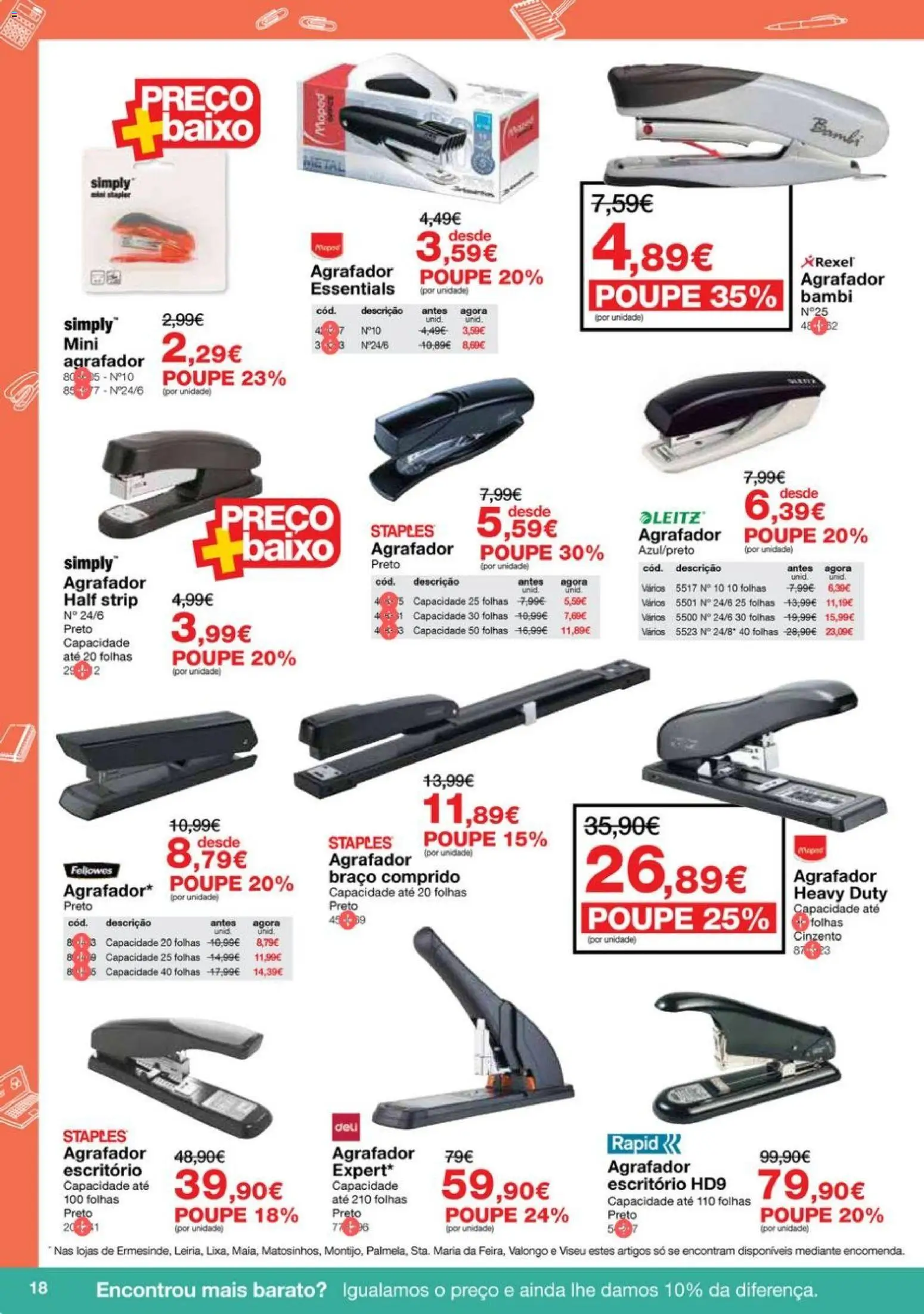 Staples - Folheto Regresso ao Escritório 2026 │ válido de 05.01.2026 | Página: 18