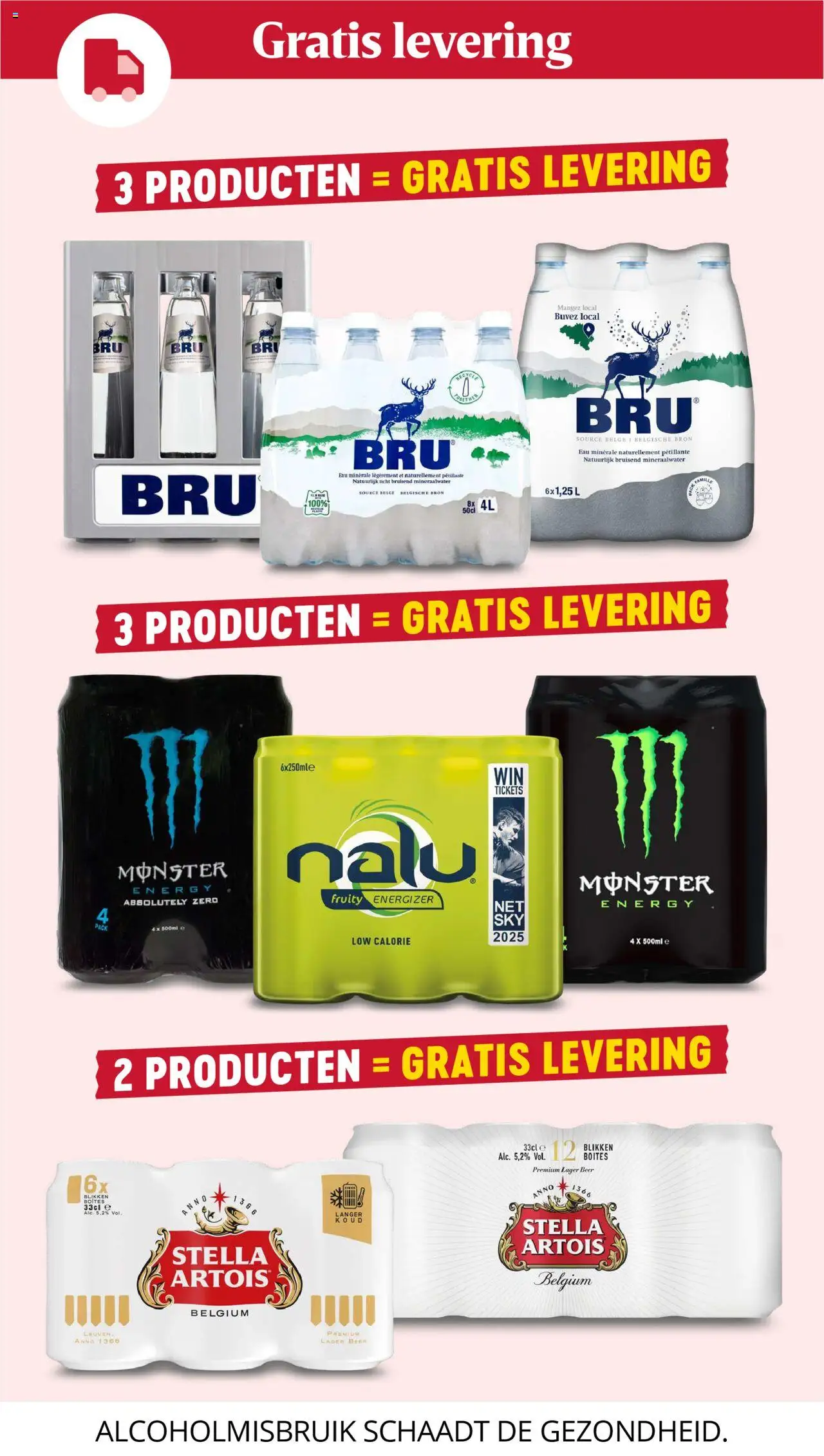  | Pagina: 3 | Producten: Monster Energy, Monster, Mineraalwater
