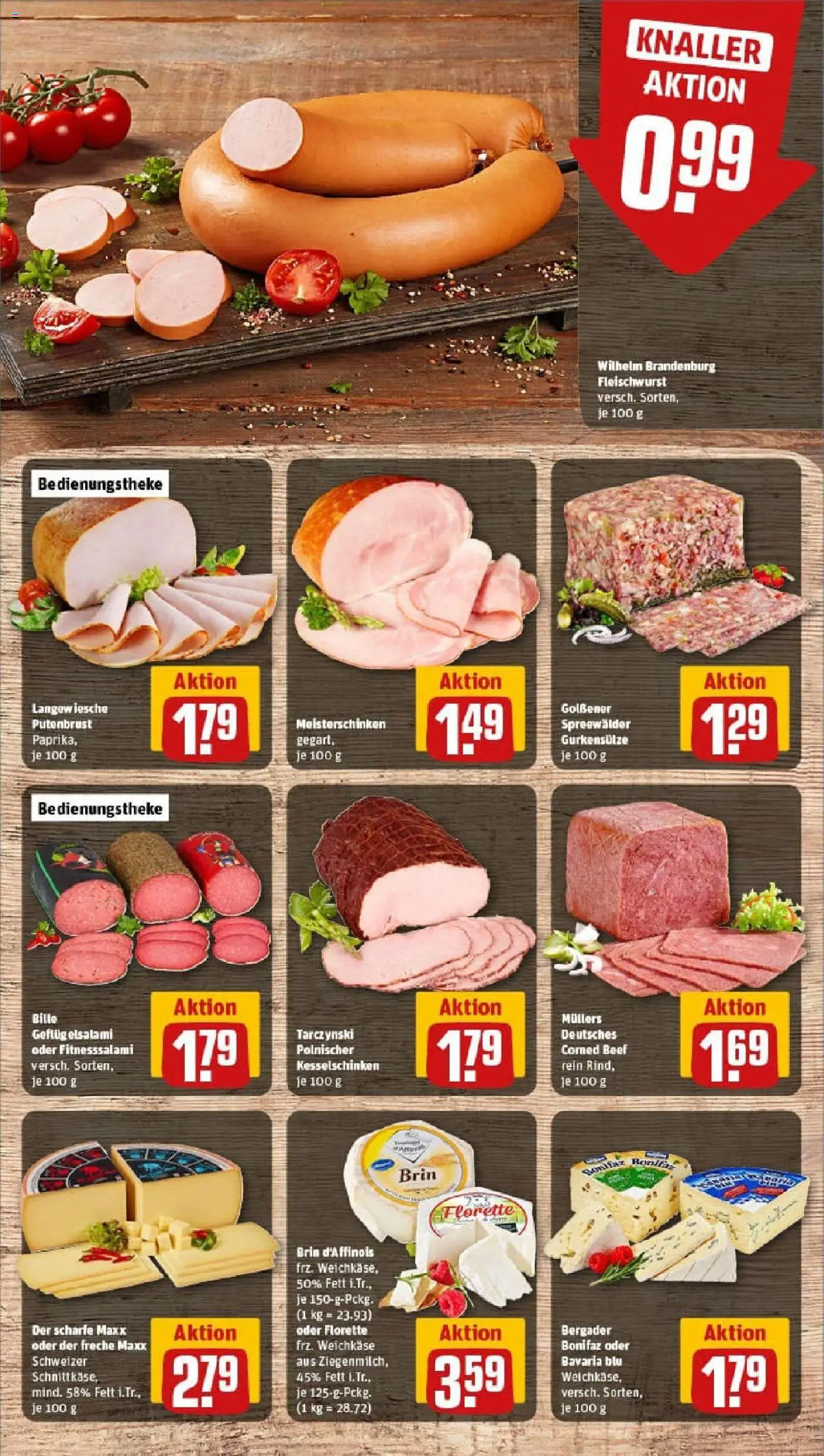 Rewe prospekt Riesa	 - gültig ab dem 24.08.2025 | Seite: 9 | Produkte: Paprika, Salami