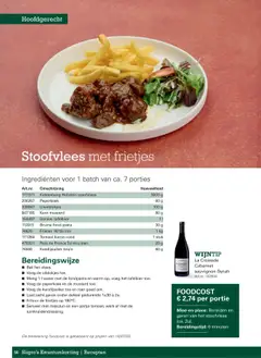 Sligro - M - Resto bistro favourite dish - Voorbeeld van een folder van Sligro, geldig van 08.10.2025 | Pagina: 56 | Producten: Stoofvlees, La, Gyors rizs, Tomaat