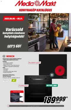 Media Markt Akciós újság - amely érvényes a következő dátumtól: 06.08.2025