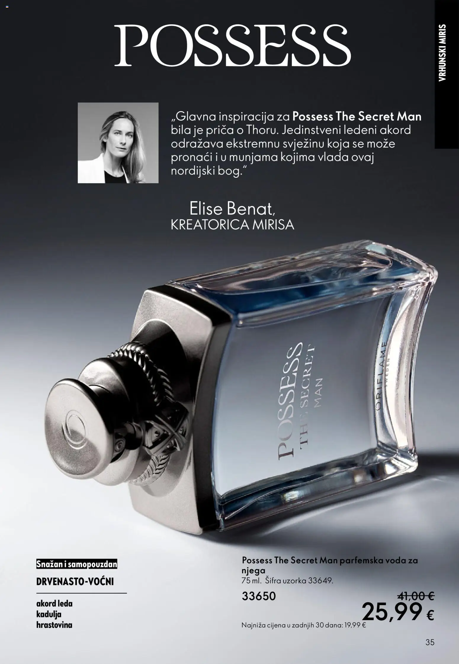 Oriflame katalog | vrijedi od 28.01.2026 | Stranica: 35 | Proizvodi: Miris, Voda