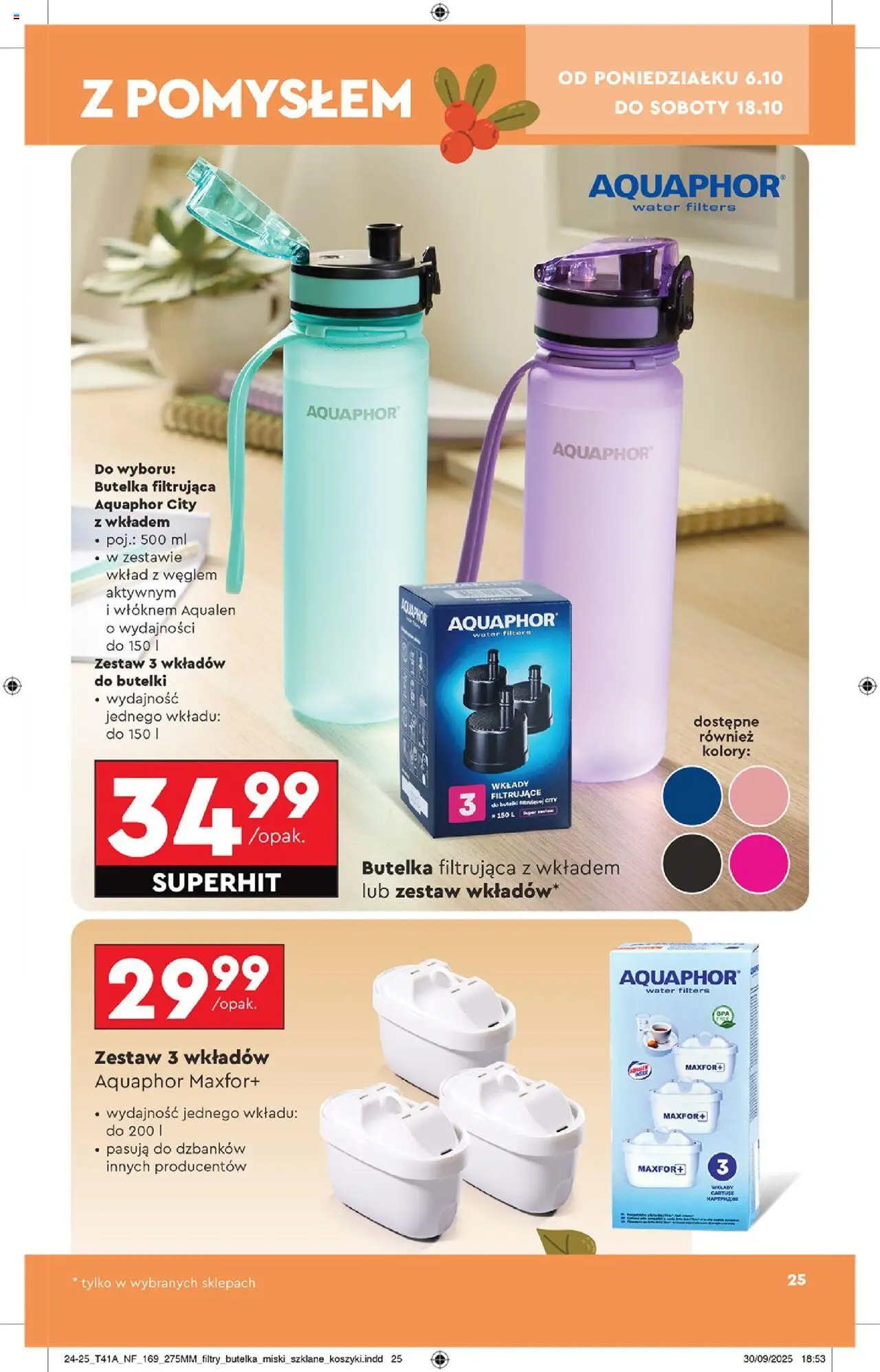 Biedronka gazetka - Hity i inspiracje od 06.10.2025 | Strona: 25
