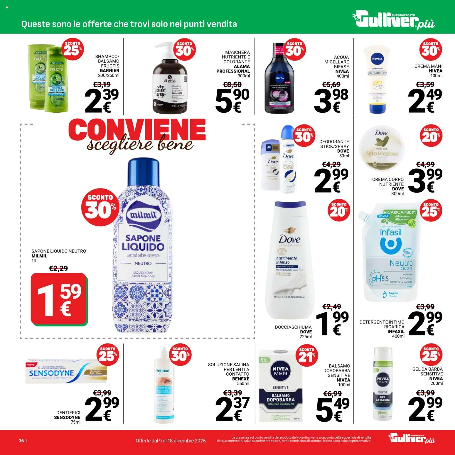Volantino Gulliver del 09.12.2025 | Pagina: 36