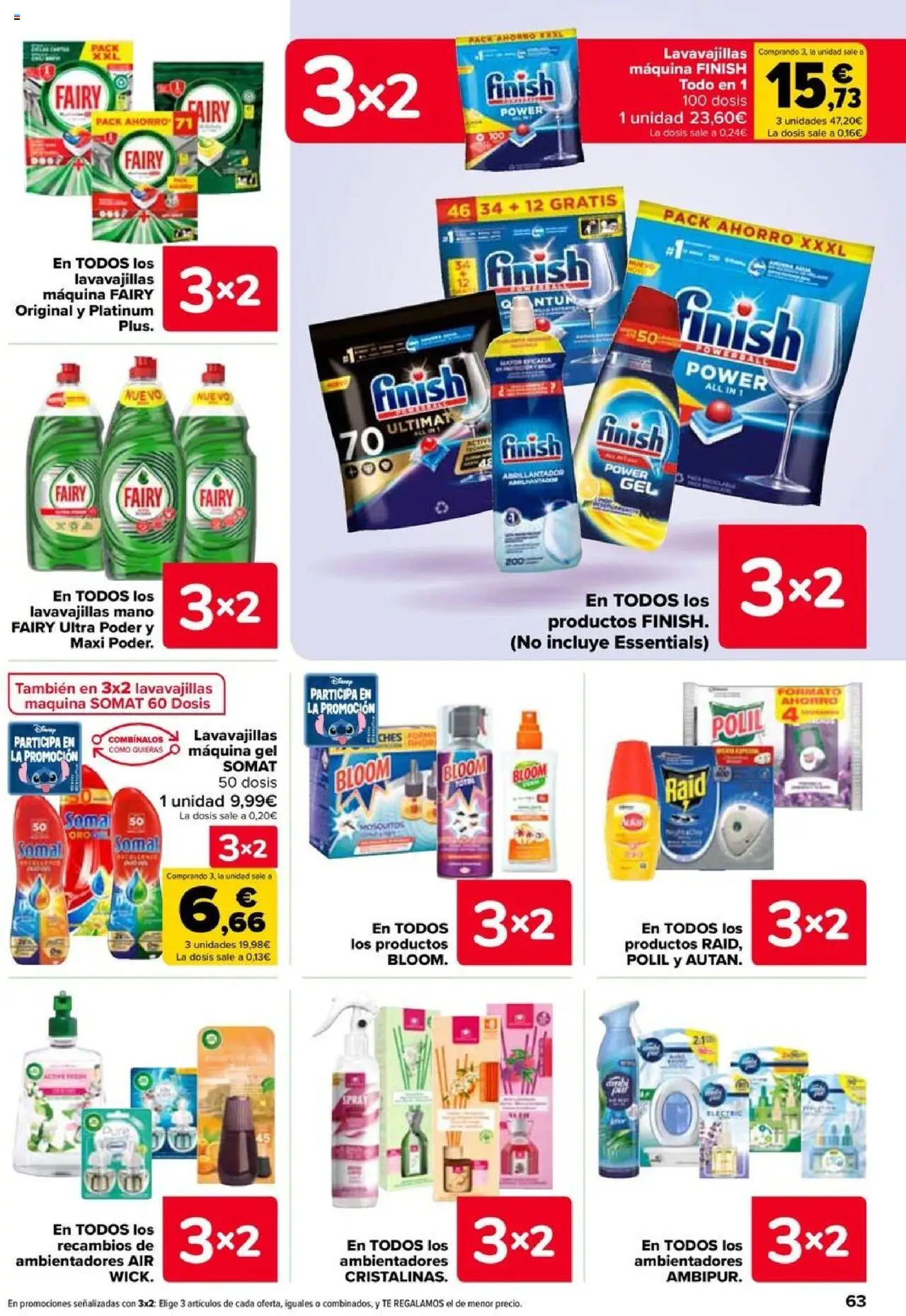 Carrefour folleto │ válido desde el 26.08.2025 | Página: 63 | Productos: Té, Lavavajillas