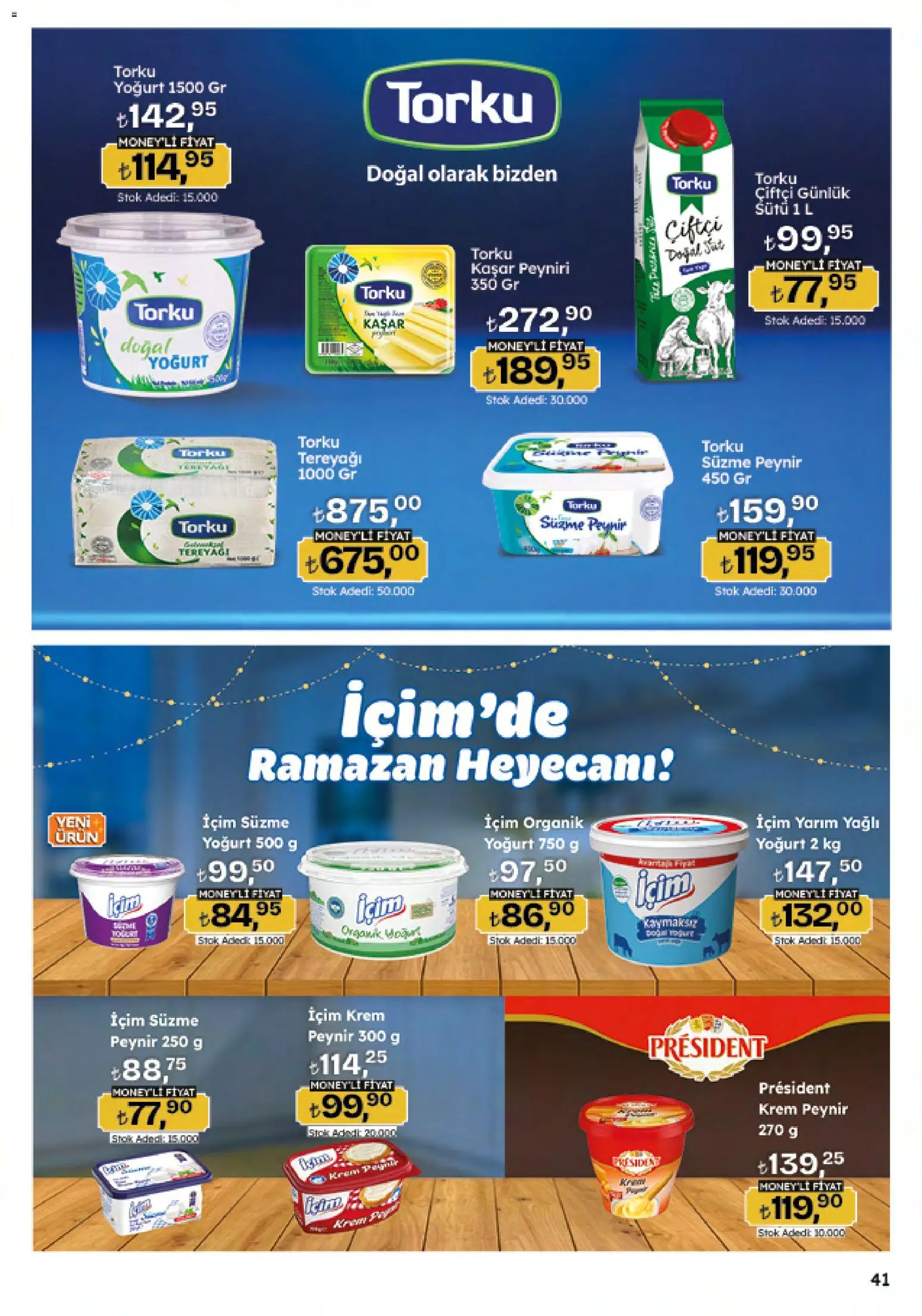 Migros Katalog - 5M Migroskop Dijital - 12.03.2026 tarihinden itibaren geçerlidir | Sayfa: 41 | Ürünler: Krem, Tereyağı, Yoğurt, Süzme peynir