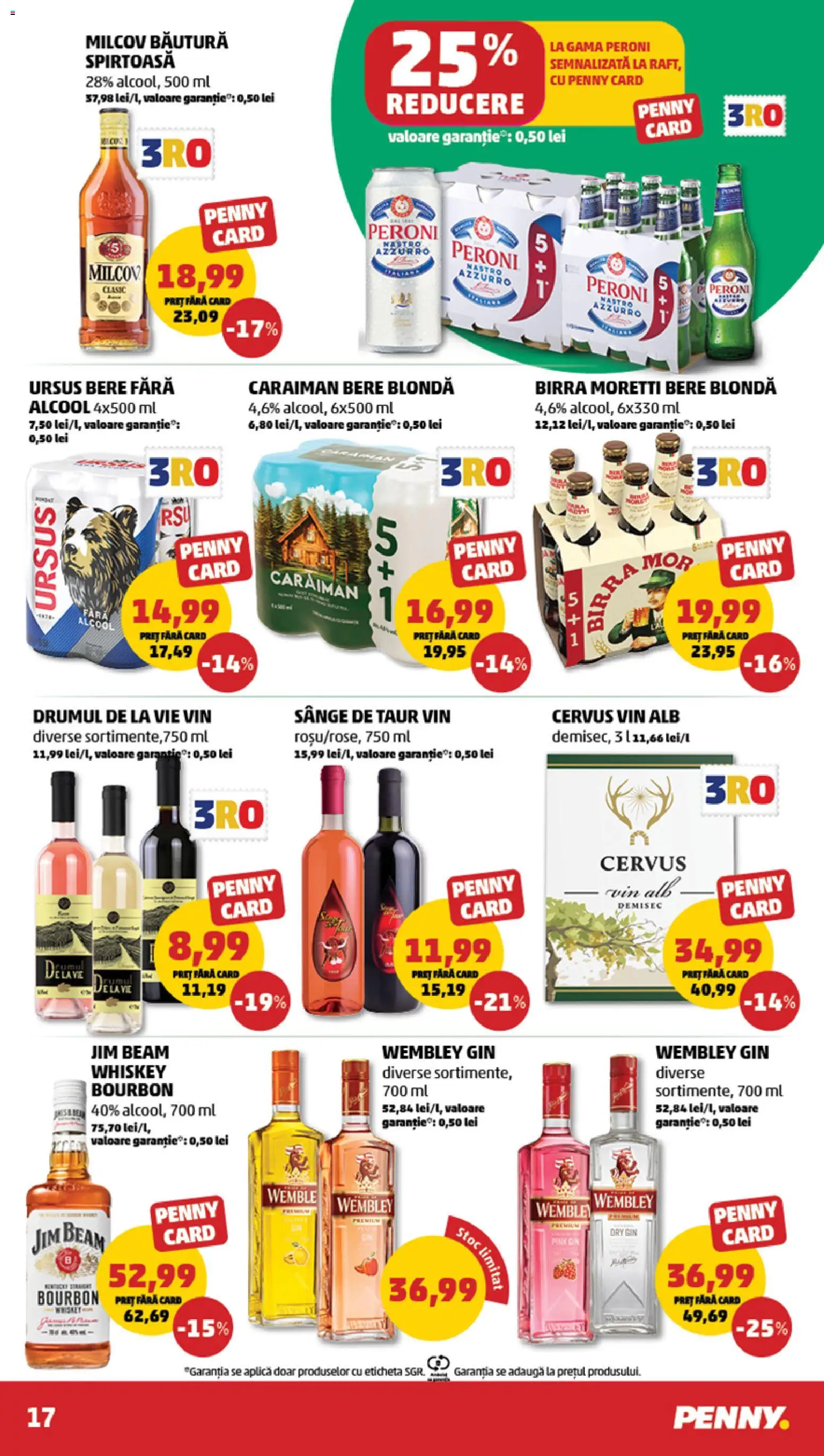 Noul catalog PENNY – valabil de la 10.12.2025 | Pagină: 17 | Produse: Pară, Vin, Bere, Whiskey