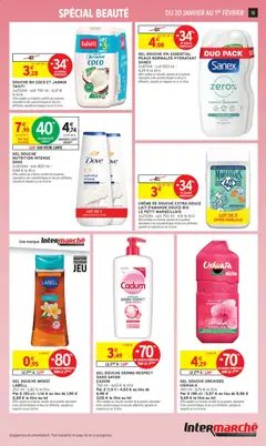 Intermarché - Prévisualisation de CRÈME DE DOUCHE EXTRA DOUCE LAIT D'AMANDE DOUCE BIO LE PETIT MARSEILLAIS, 3x250ml - soit 750 ml valide à partir de 20.01.2026 | Page: 15 | Produits: Lait d'amande, Parfum, Gel douche, Douche