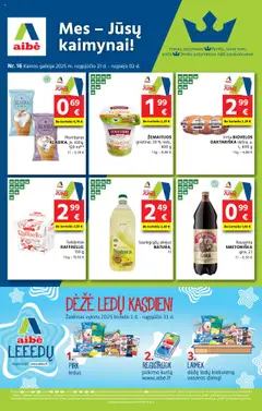 AIBE leidinių peržiūra, galiojančių nuo 21.08.2025