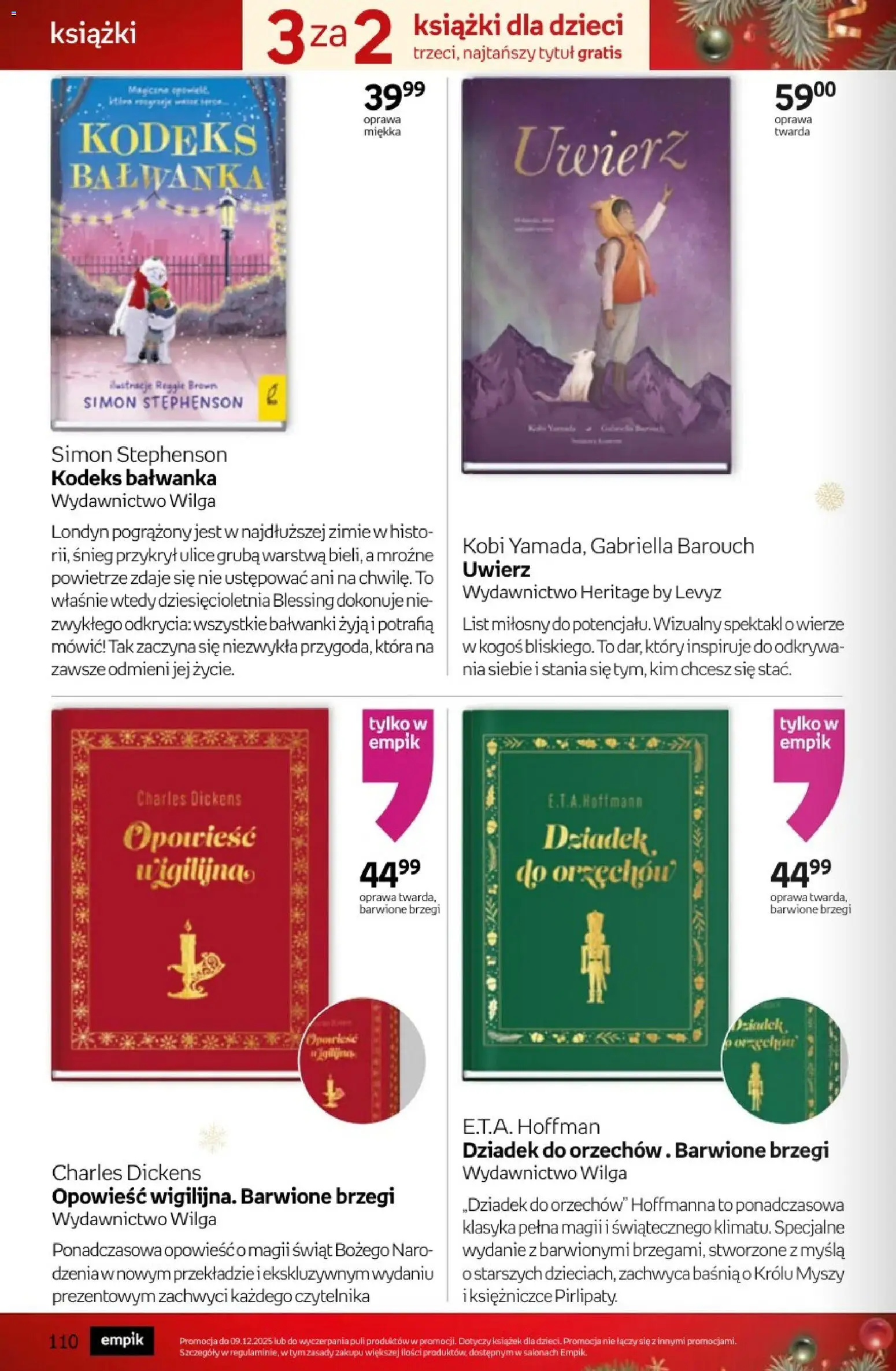 Empik Black Friday od 26.11.2025 | Strona: 110 | Produkty: Książki