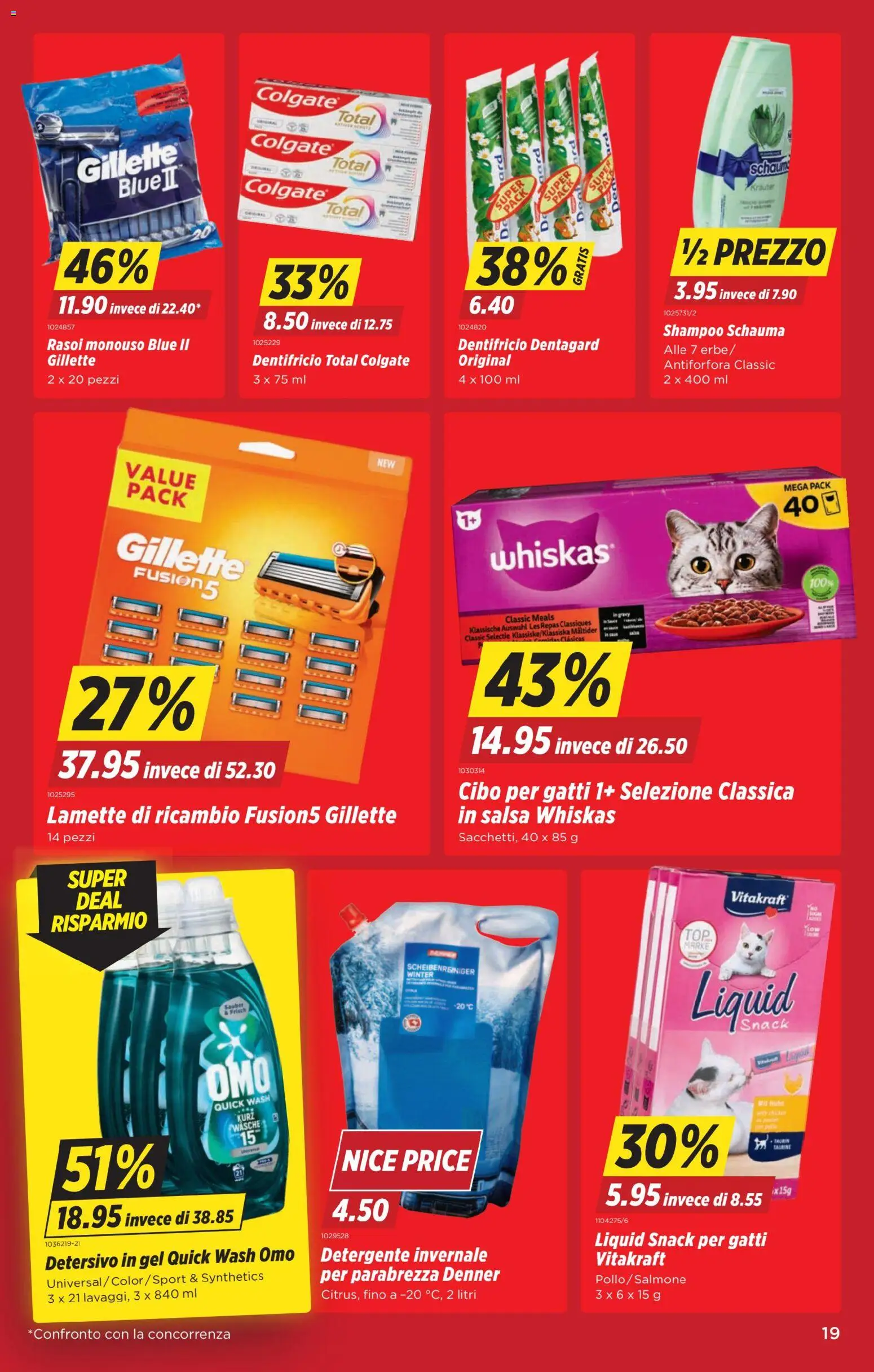Denner Aktionen IT – gültig ab 06.01.2026 | Seite: 19 | Produkte: Shampoo