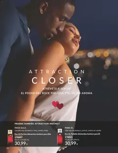Vista previa Eau de Parfum Attraction Instinct para Ella, orquídea roja afrodisíaca, fresa, vainilla salada válido desde el 01.02.2026 | Página: 20