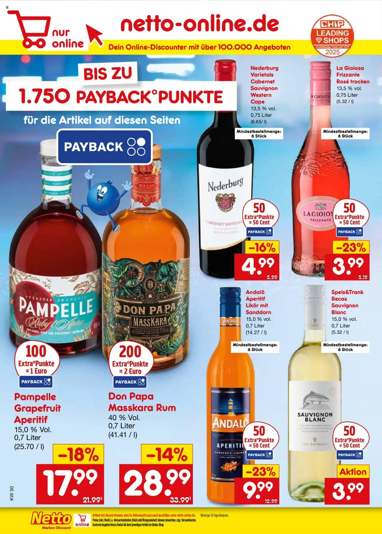 Netto Marken-Discount Prospekt 	 - gültig ab dem 21.07.2025 | Seite: 24 | Produkte: Likör, Rum, Grapefruit