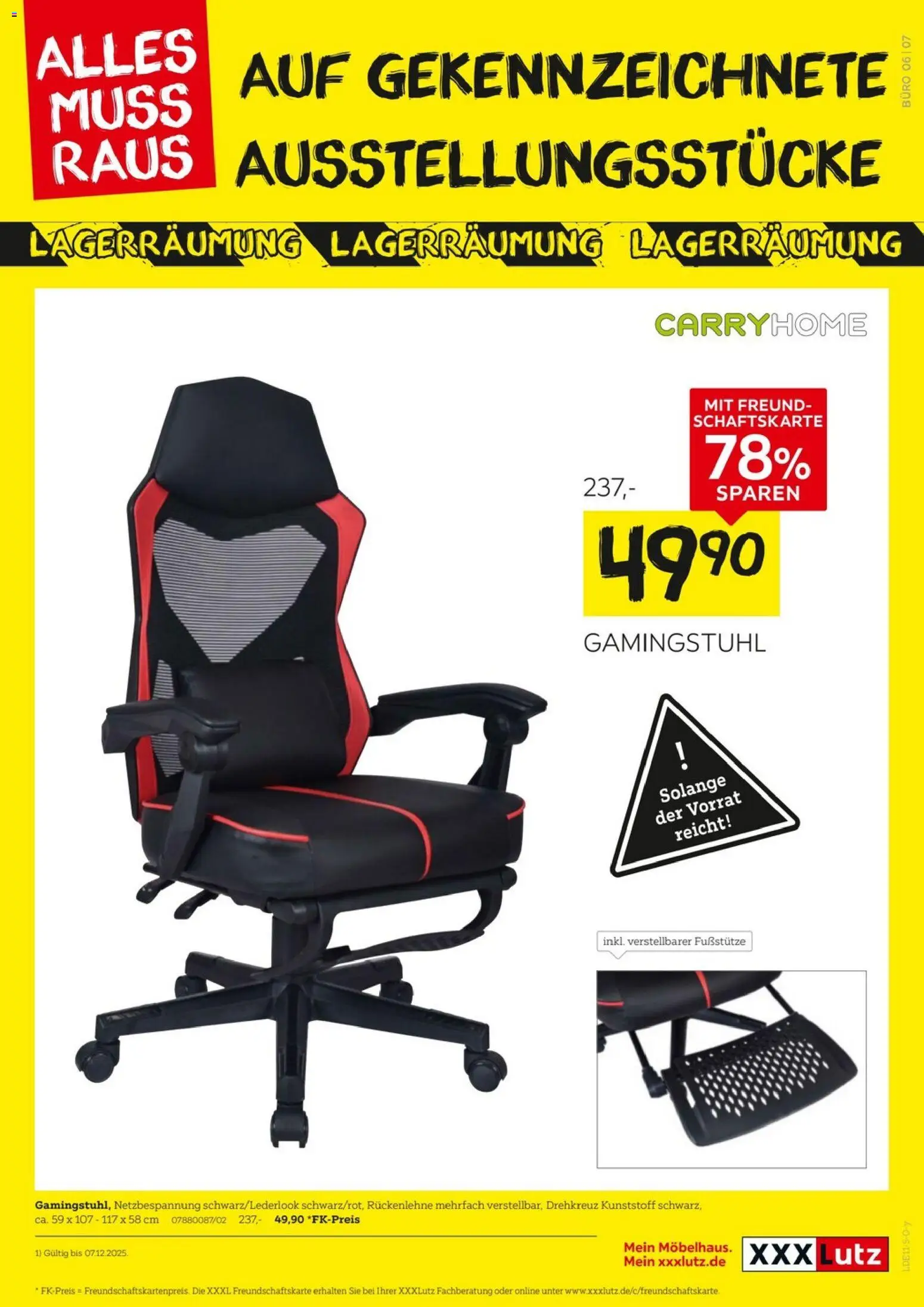 XXXL Lutz - Größte Lagerräumungsverkauf – gültig ab 23.11.2025 | Seite: 7