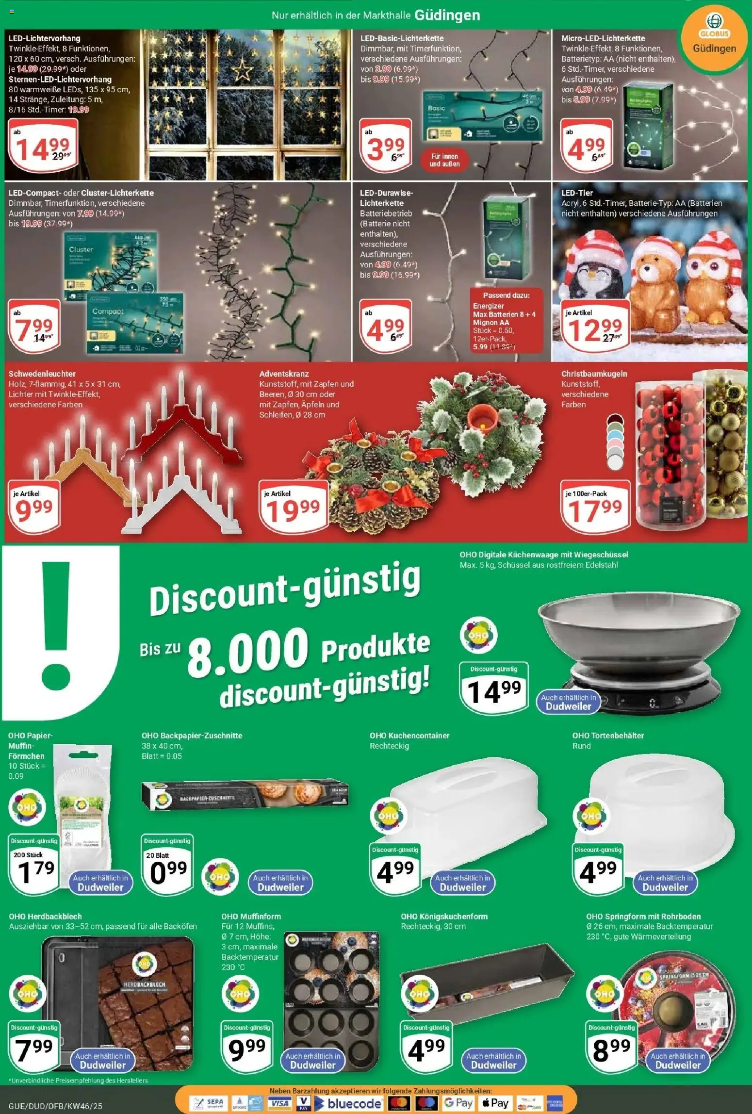 Globus prospekt Saarbrücken-Güdingen	 – gültig ab 10.11.2025 | Seite: 25 | Produkte: Batterien, Batterie, Backofen