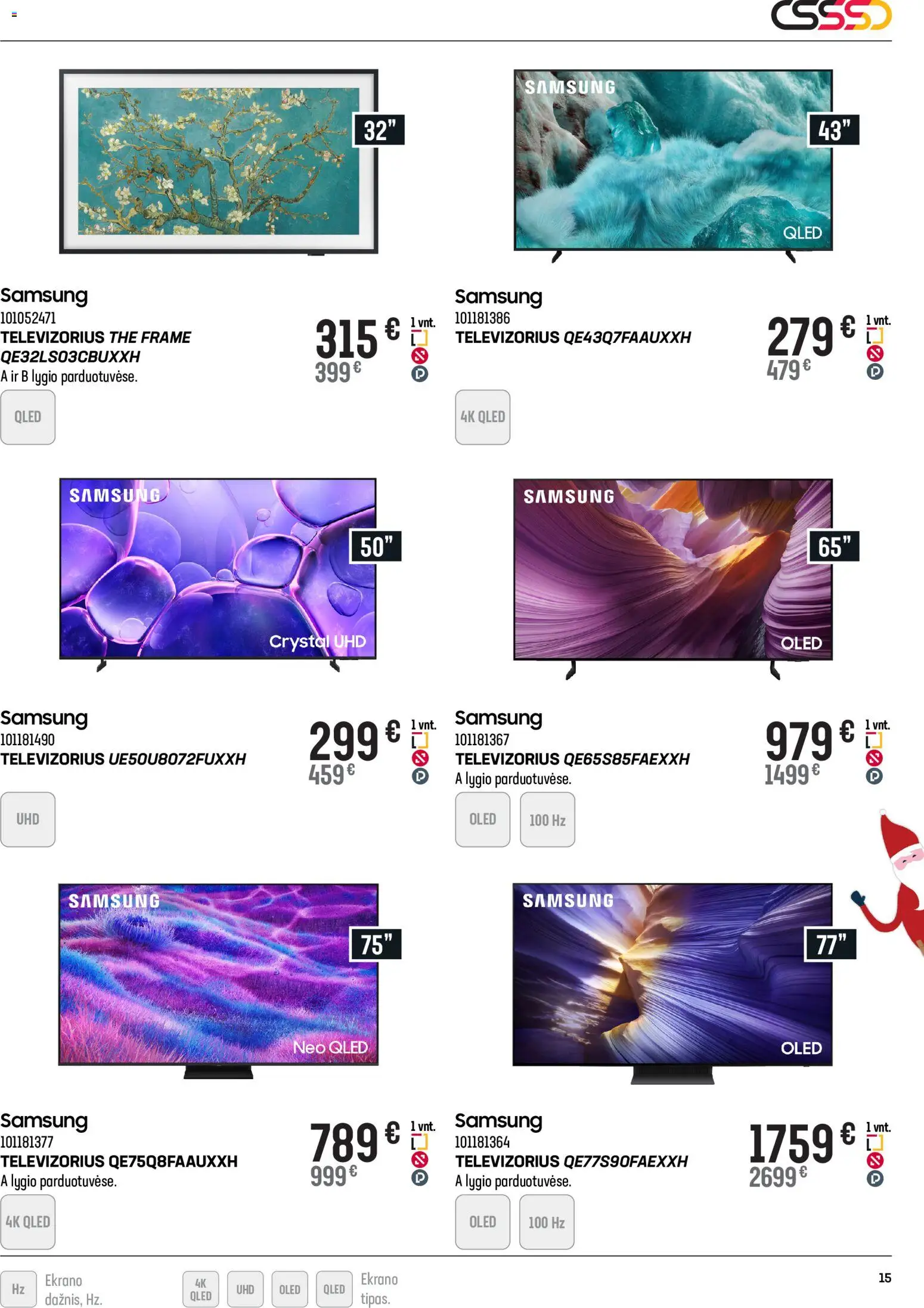 Senukai akcijos nuo 03.12.2025 | Puslapis: 15 | Prekių: Televizorius