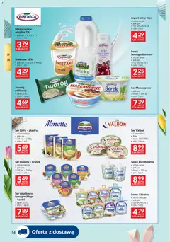 Pogląd oferty "Makro gazetka - Dystrybucja do sklepów" - ważna od 17.03.2026 | Strona: 14 | Produkty: Ser żółty, Serek, Camembert, Ser mascarpone