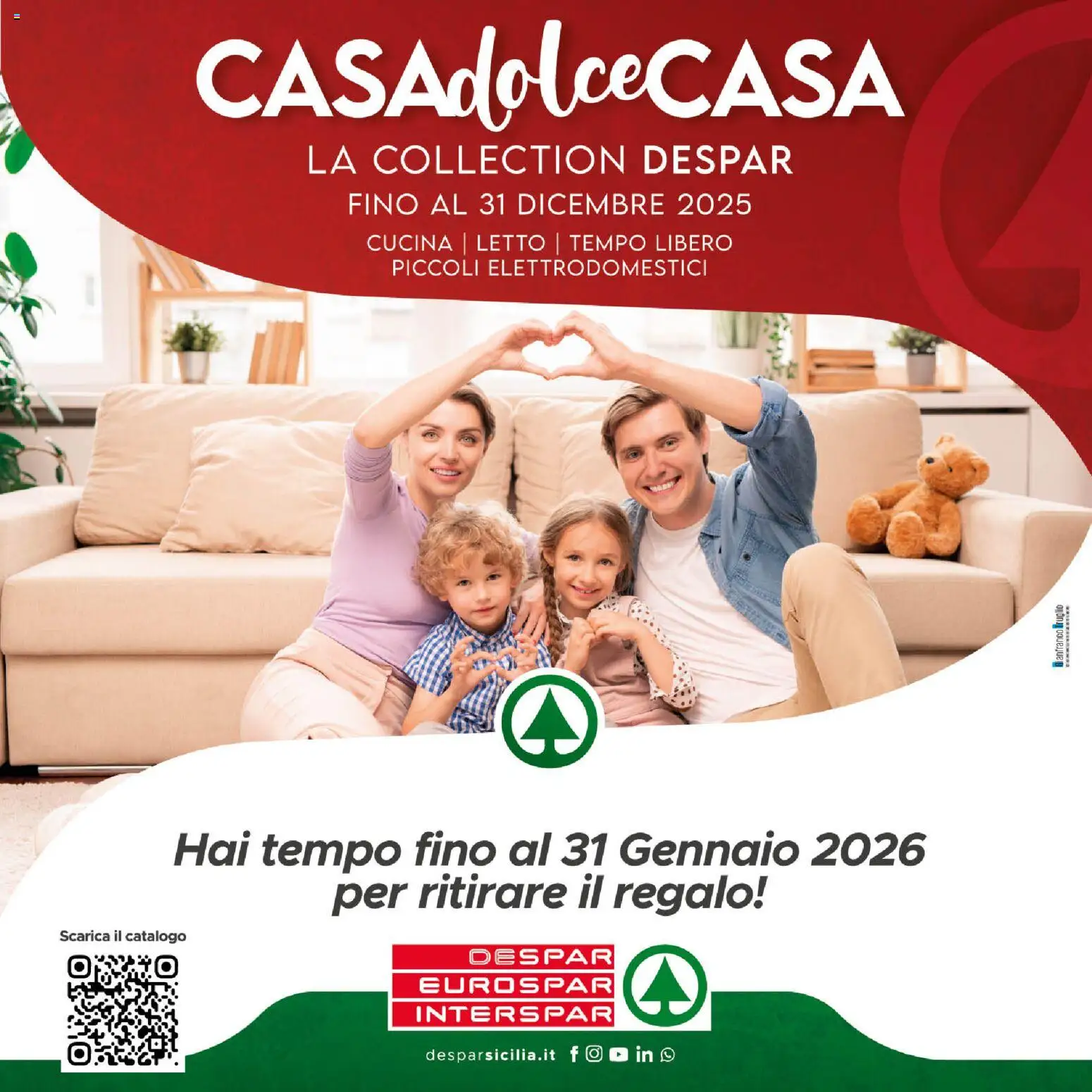 Volantino Eurospar del 12.01.2026 | Pagina: 19 | Prodotti: Letto