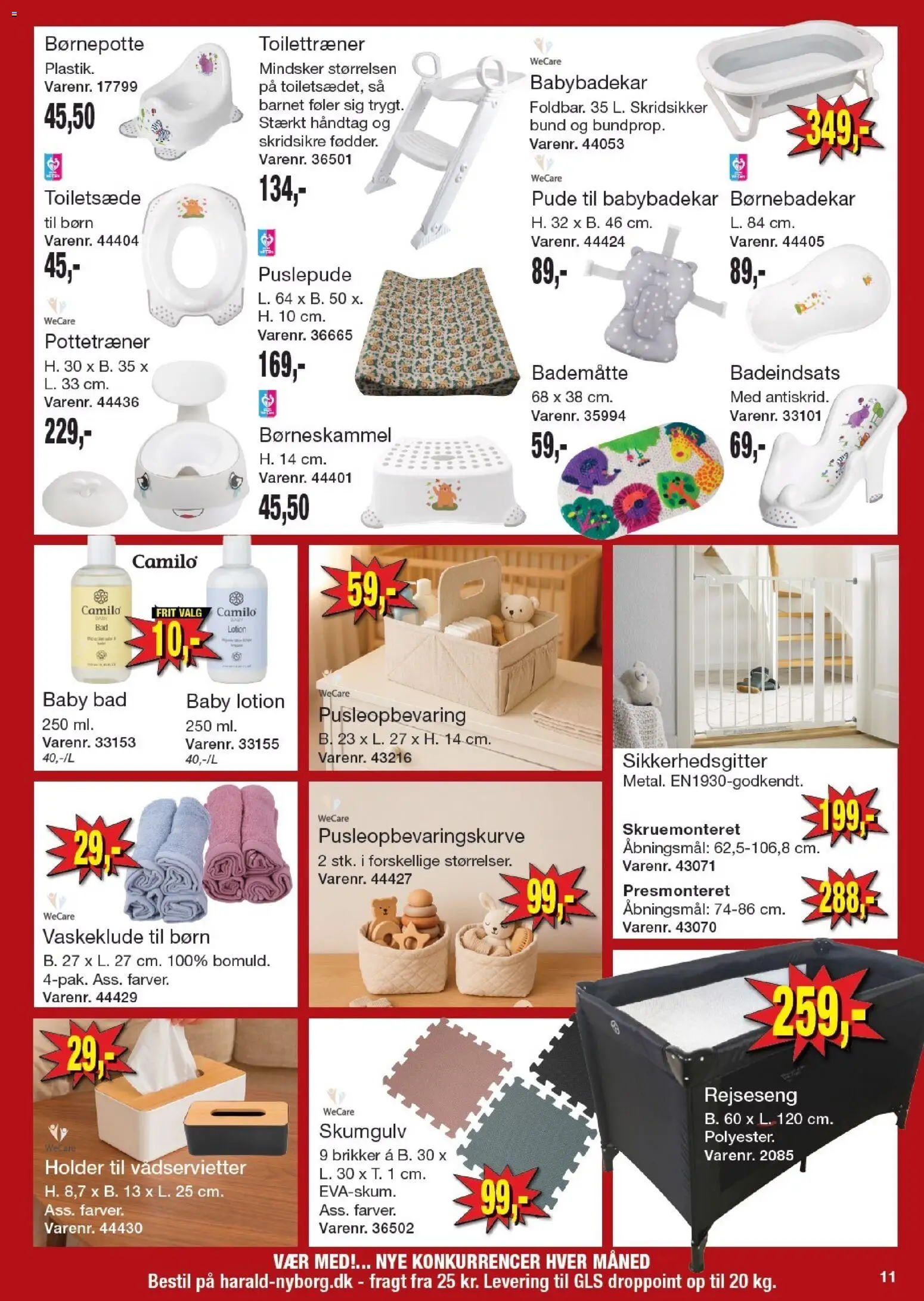 Harald Nyborg tilbudsavis – gyldig fra 11.12.2025 | Side: 13 | Produkter: Pude, Bad, Bademåtte